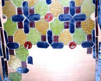image of glass showing repair in process .